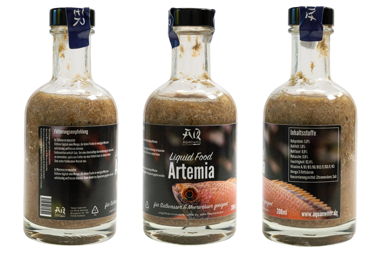 AquaOwner Liquid Food Artemia